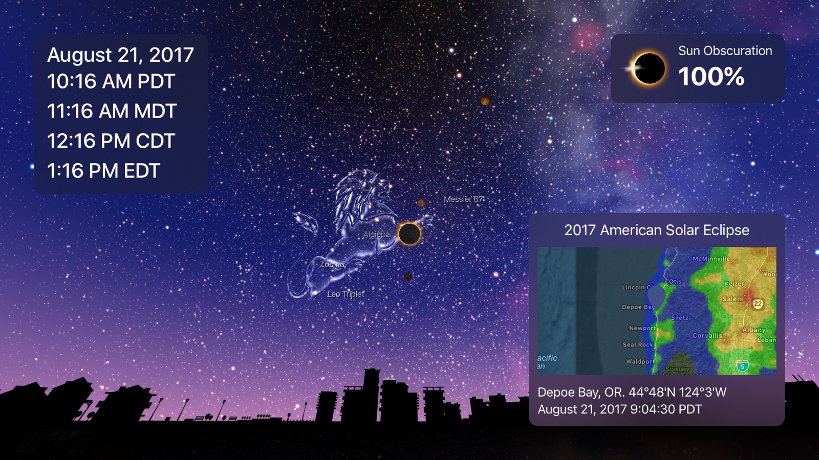 Night Sky apple_tv screenshot 3