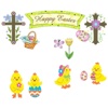 Set of Items for Easter Spring Stickers