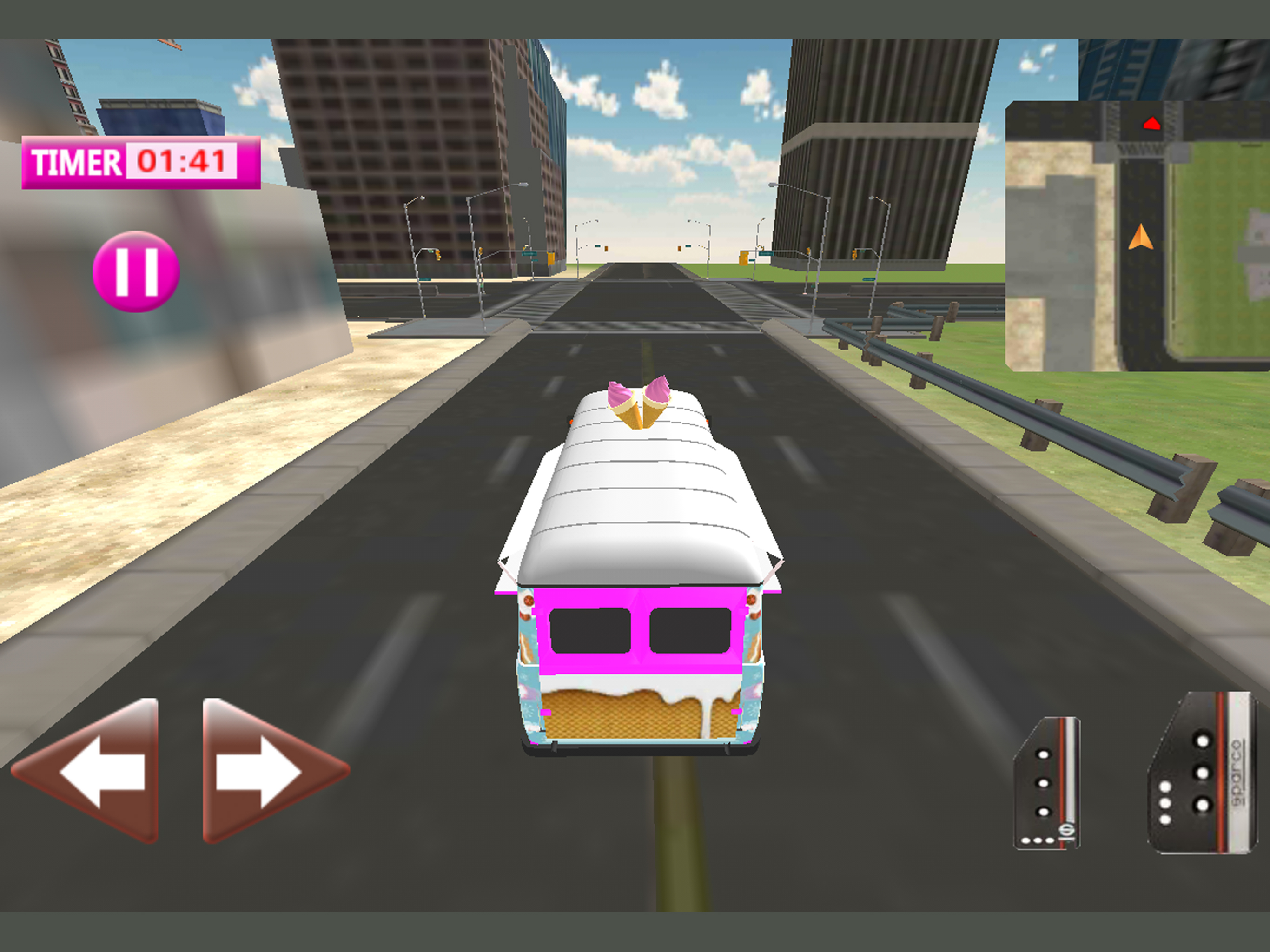 Ice Cream Delivery Truck & Transporter Simulator