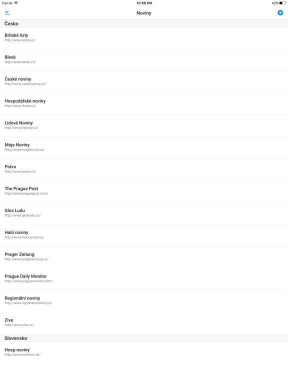 Screenshot #4 pour NOVINY A ČASOPISY