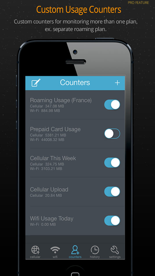 #3. Data Usage Pro (iOS) 게시자: oBytes, LLC