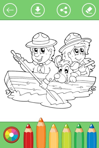 Dog Coloring Book for Kids: Learn to color & draw. screenshot 4