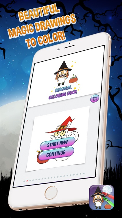Magical Coloring Book screenshot-4