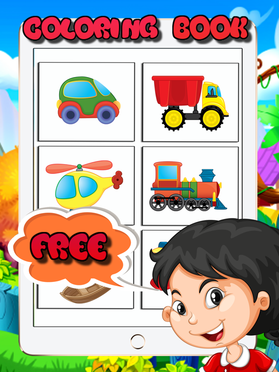 Screenshot #4 pour Monstre avion livre de coloriage pour les enfants