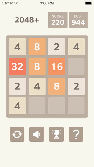 2048 plus screenshot 1