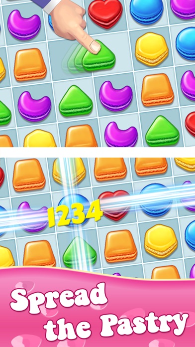 PASTRY MANIA STAR - CANDY MATCH 3 PUZZLE 1.0.6 IOS GAME GIẢI TRÍ PASTRY MANIA STAR - CANDY MATCH 3 PUZZLE 1.0.6 IOS