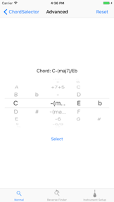 Fretter - Chordfinder screenshot