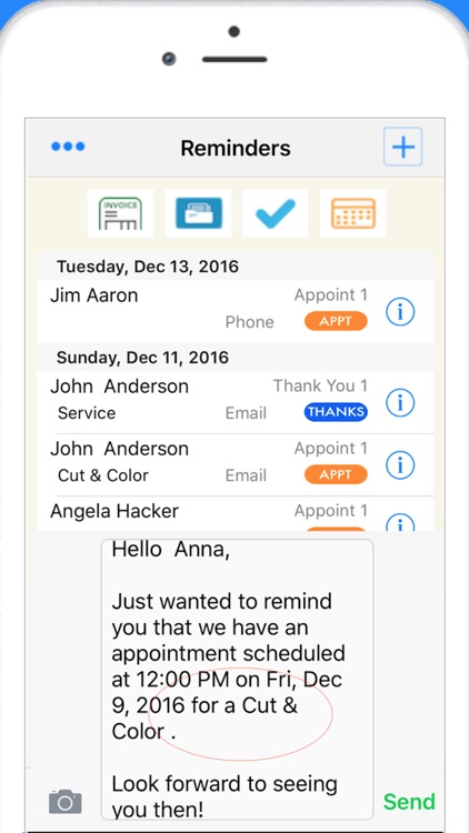 Scheduler Time Calendar Invoicing & Client Manager screenshot-3