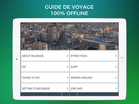 Screenshot #4 pour Belgrade Guide Voyage avec Offline Maps
