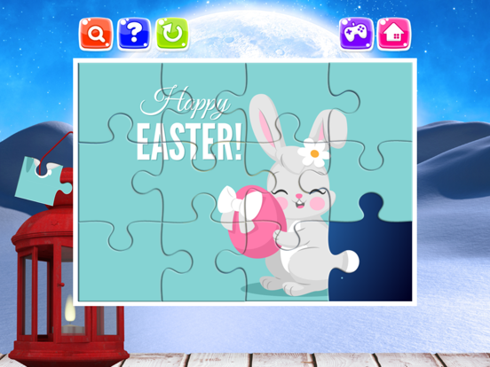 Screenshot #4 pour Belle puzzle de lapin de Pâques pour les enfants