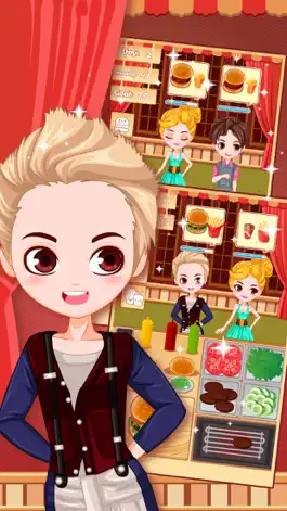 Game screenshot Deluxe Burger Restaurant - cooking game for free apk