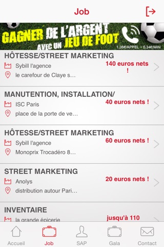 ISC Network - 1ère Job Service de France screenshot 3
