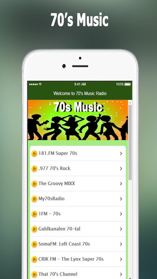 70s Music: The Best Radio Stations Of The 70s - 1.1 - (iOS)