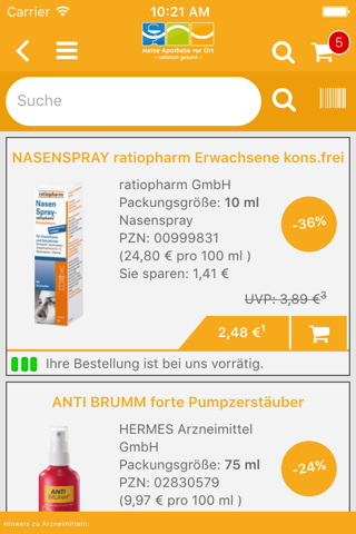 MeineApotheke natürlich gesund screenshot 4