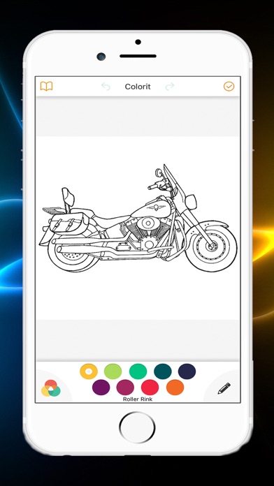 How to cancel & delete Motorcycle Racing Coloring Book For Kids from iphone & ipad 3