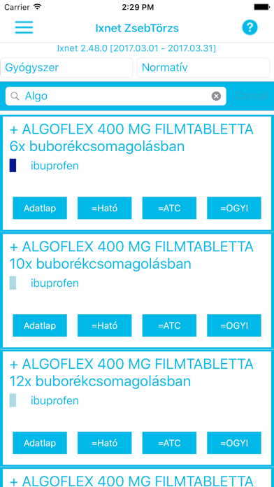 App screenshot