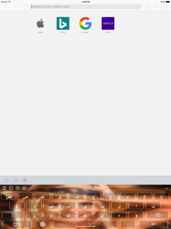 Arabic Keyboard - Arabic Input Keyboard iPad screenshot 5 - Utilities app