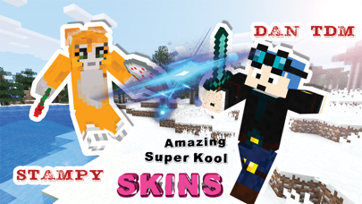 Stampy & Dantdm Skins for Minecraft Pocket Editionのおすすめ画像1