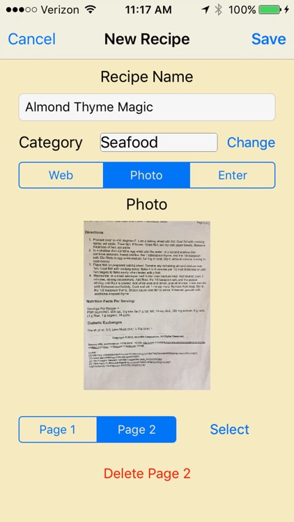 JustMyRecipes screenshot-3