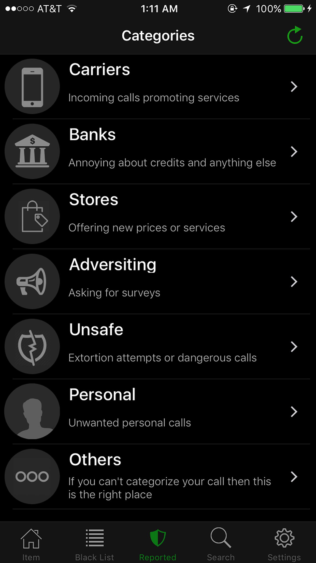 Safe Calls screenshot 2