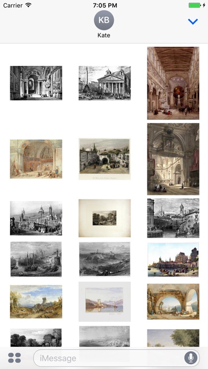 William Leighton Leitch Artworks Stickers