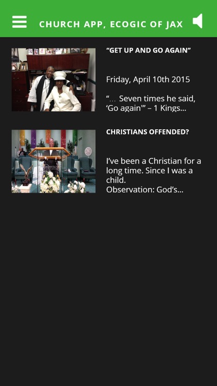 Church App, ECOGIC of JAX