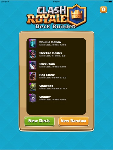 Deck Builder For Clash Royale - Building Guideのおすすめ画像1