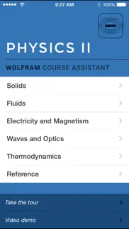 wolfram physics ii course assistant iphone screenshot 1