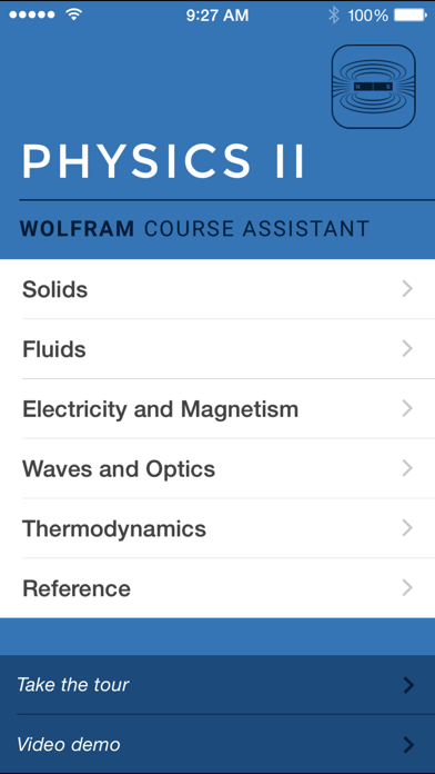 Screenshot #1 pour Wolfram Physics II Course Assistant