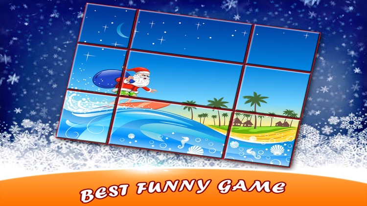 Christmas Sliding Puzzle for Kids