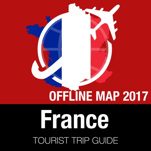France Tourist Guide + Offline Map icon