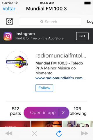 RÁDIO MUNDIAL FM DE TOLEDO screenshot 3