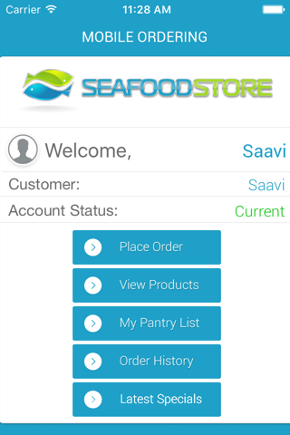 SeaFoodStore screenshot 2