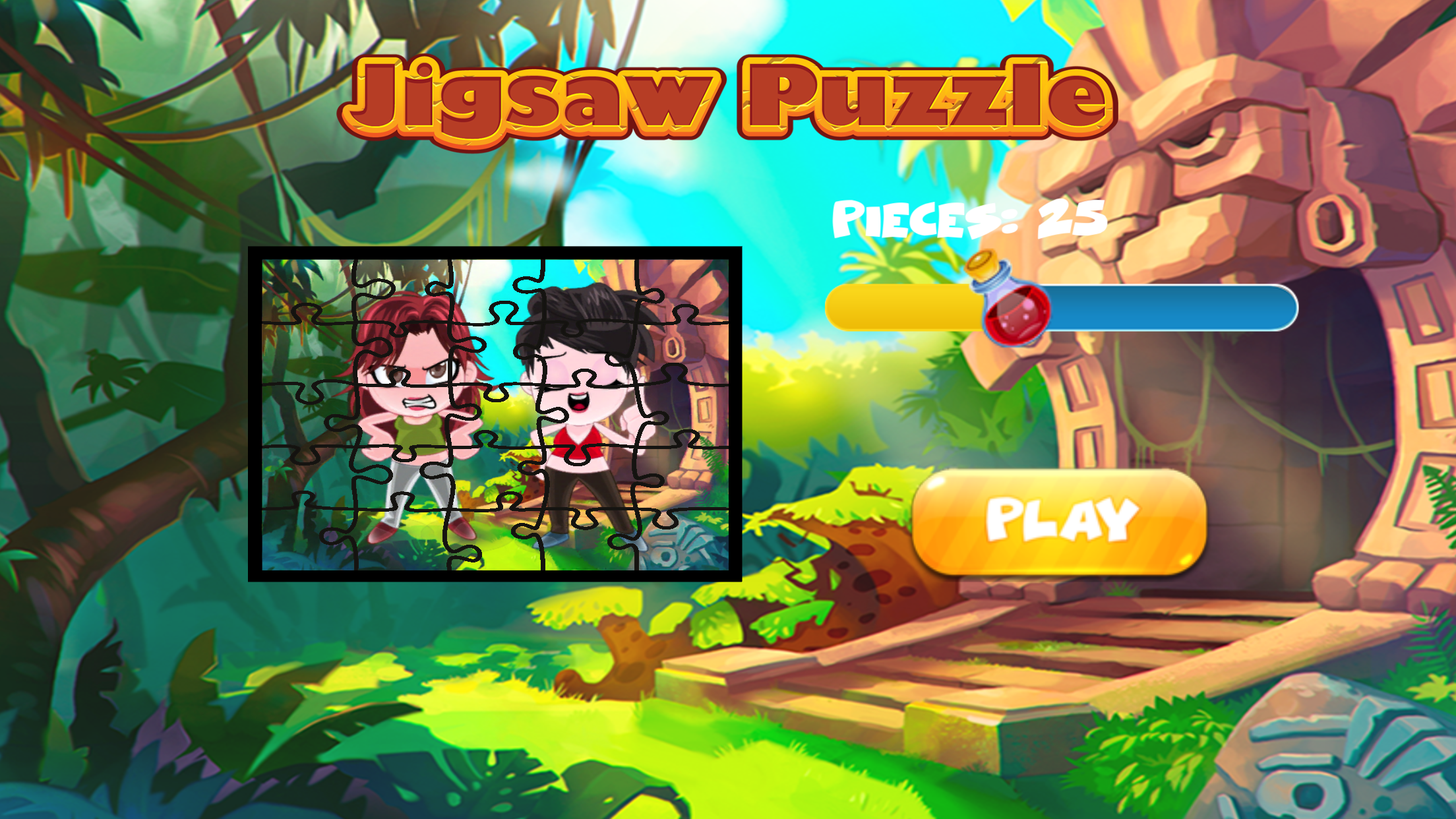 lovely little girls puzzle games for preschool