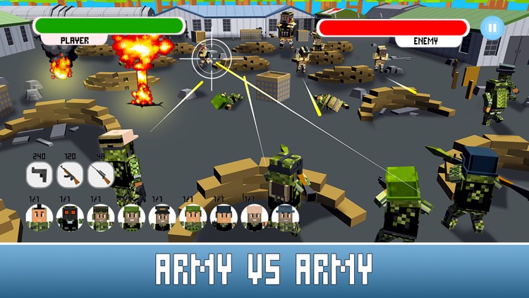 Blocky Army: Commando Shooter