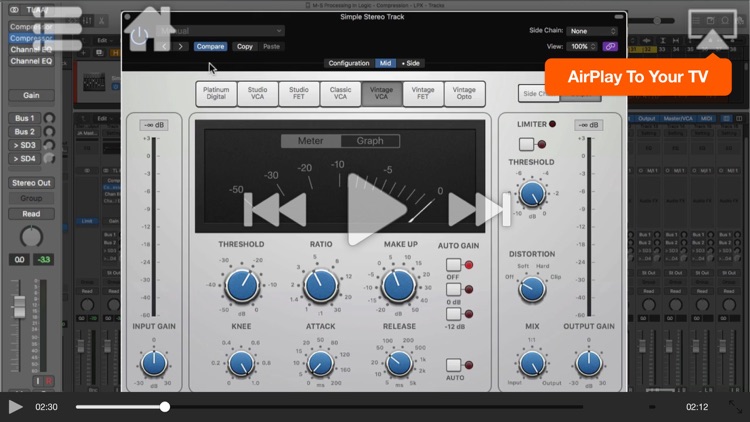 FastTrack™ for M/S Processing in Logic Pro