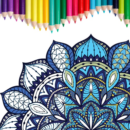 Coloring Book For Adults - Stress Relief Therapy