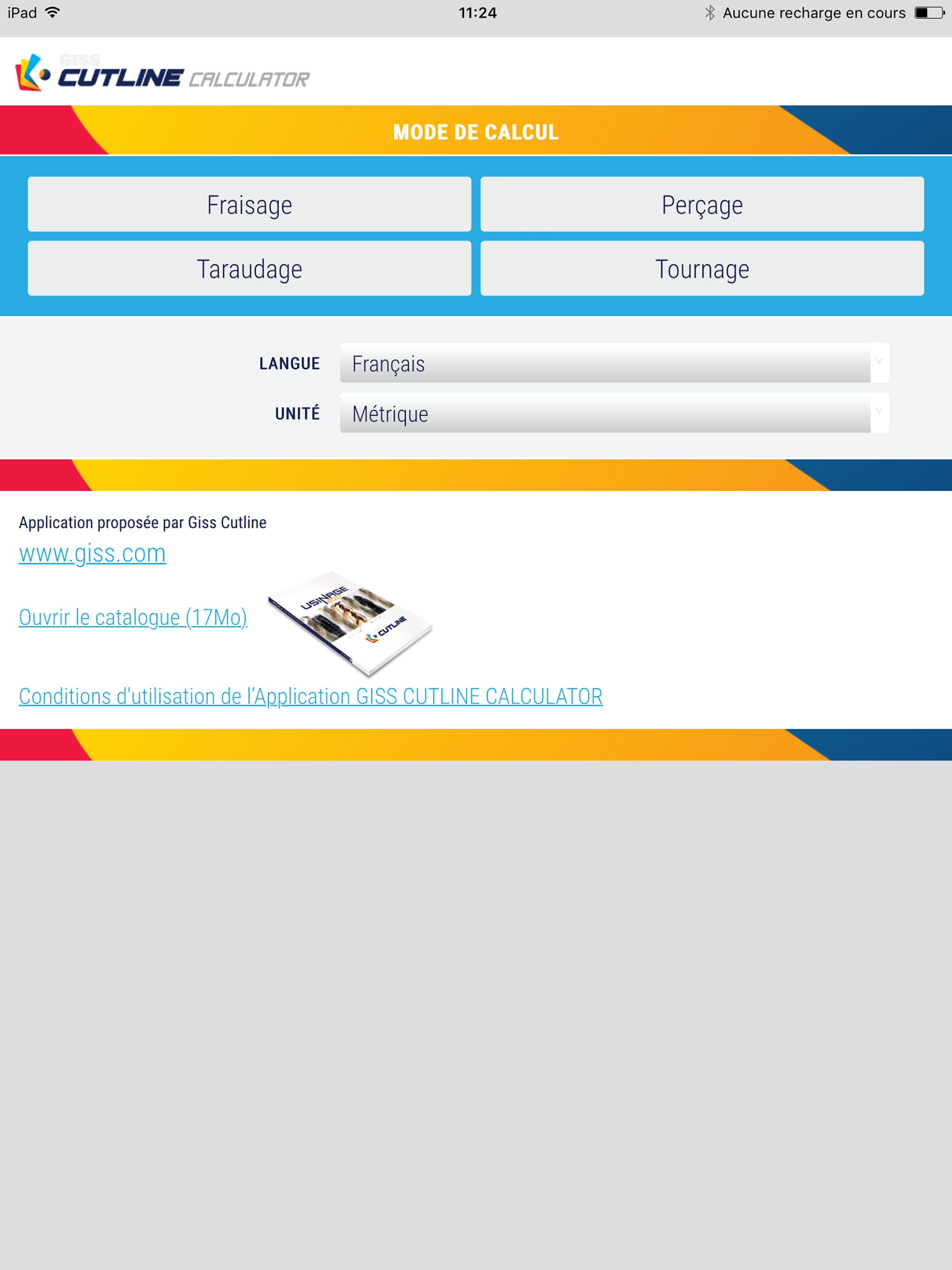 Giss Cutline Calculator