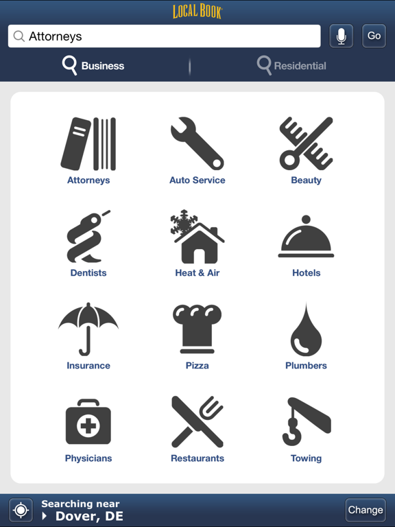 LocalBook Yellow Pages