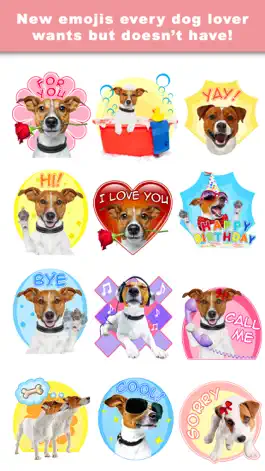 Game screenshot JackMoji - Stickers & Keyboard for Jack Russells mod apk
