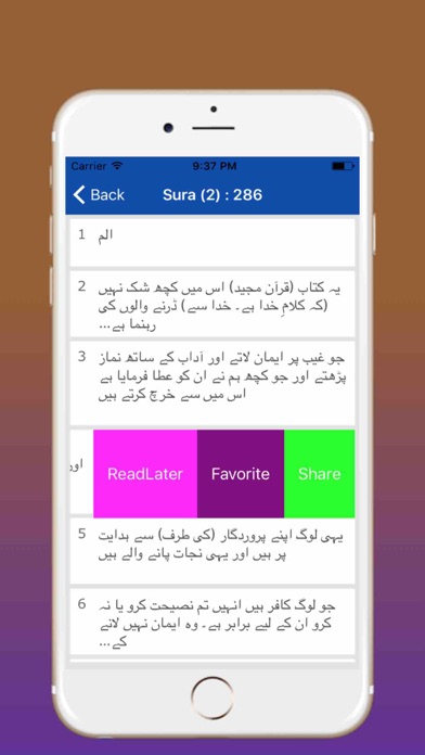 Screenshot #3 pour Urdu Quran and Easy Search