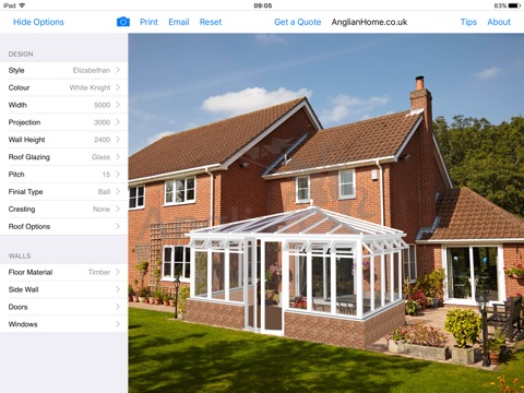 Anglian Conservatory Designer screenshot 2