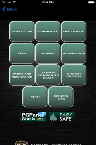 MD-Nat'l Capital Park Police screenshot 2