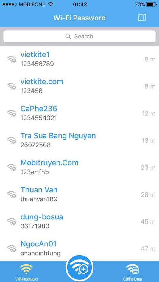 Wifi Password: Share free wifi passwords chua key - 1.7 - (iOS)