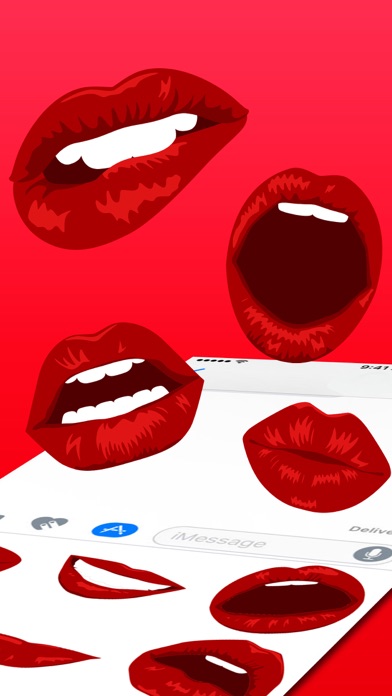 Lip Expressions Stickers screenshot 1