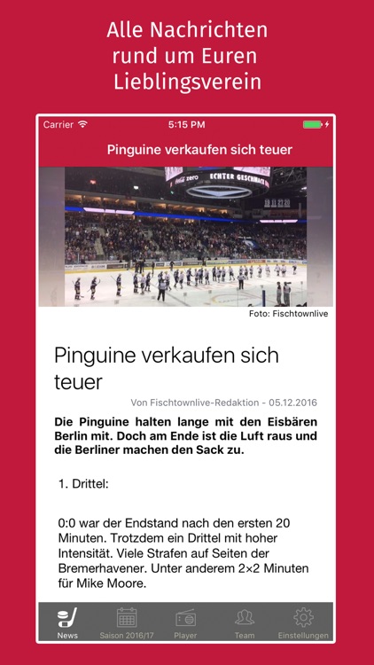 Fischtownlive - Gemeinsam Eishockey erleben screenshot-4