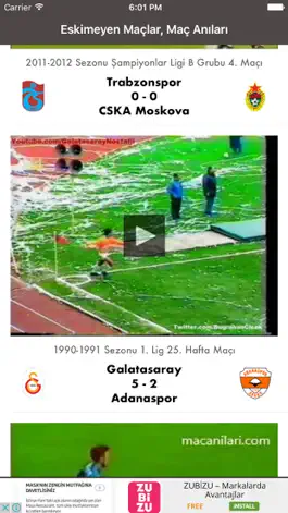 Game screenshot Maç Anıları, Eskimeyen Maçlar apk