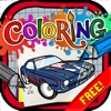 Learn Coloring Lessons on Hot Wheels Cartoon Book