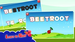 Spelling Learning Foods Phonics Words for Kids screenshot