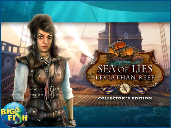 Sea of Lies: Leviathan Reef - Hidden Objects iPad app afbeelding 5